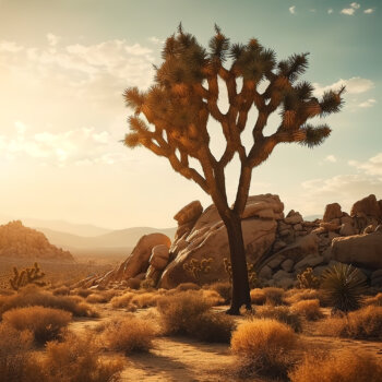 A picture of a Joshua Tree